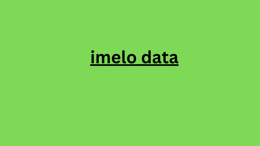 imelo data 