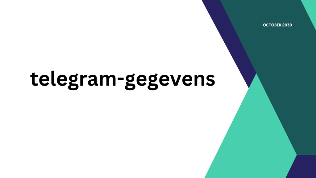 telegram-gegevens 