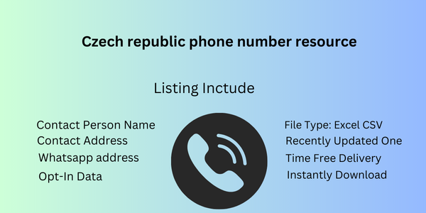 Czech republic phone number resource​